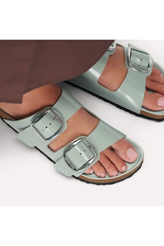Mules en cuir Arizona - Vert