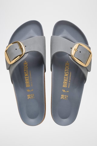 Mules en cuir Madrid - Gris
