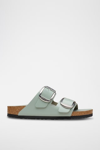 Mules en cuir Arizona - Vert clair