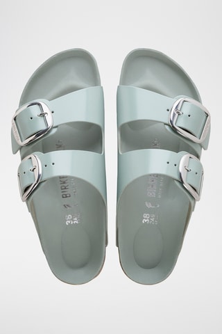 Mules en cuir Arizona - Vert clair