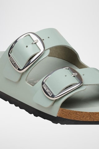 Mules en cuir Arizona - Vert clair