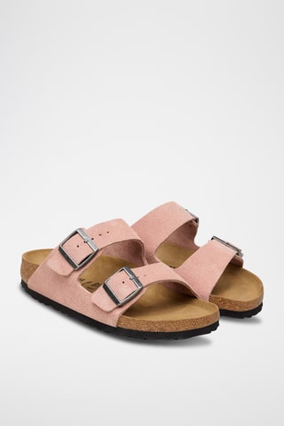 Mules en nubuck Arizona - Rose