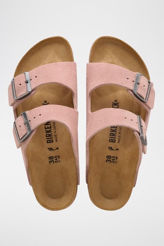 Mules en nubuck Arizona - Rose