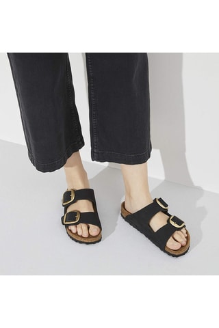 Mules en nubuck Arizona - Noir