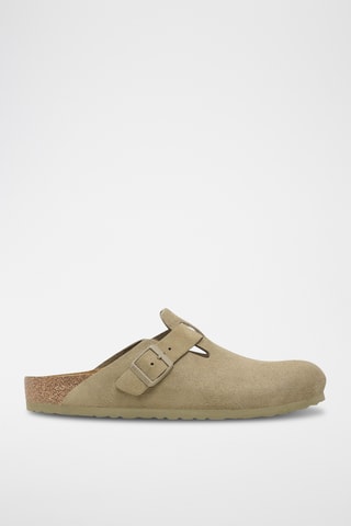 Sabots en velours Boston - Beige