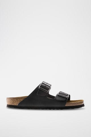 Mules en nubuck Arizona - Noir