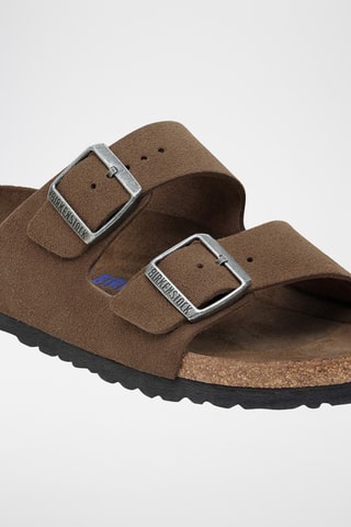 Mules en nubuck Arizona - Marron