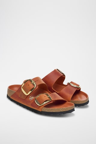 Mules en cuir Arizona - Marron