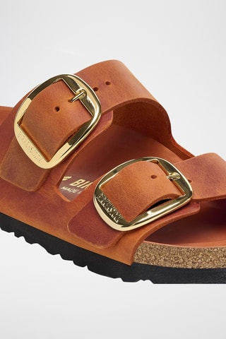 Mules en cuir Arizona - Marron