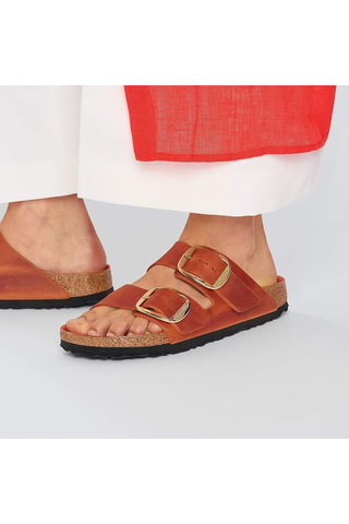 Mules en cuir Arizona - Marron