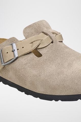 Sabots en nubuck Boston - Beige