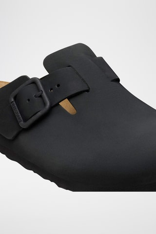 Sabots en nubuck Boston - Noir