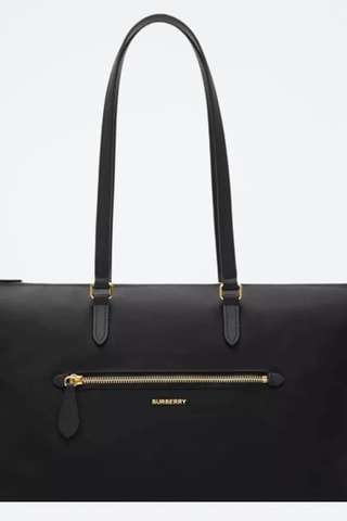 Sac porté épaule Ll Lg  Zip Tote Nyn - Noir