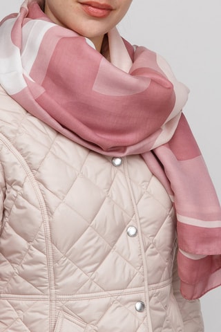 Carré en soie - Rose