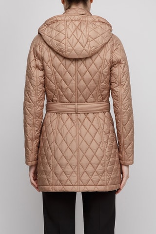 Manteau à capuche Hemingfield - Camel