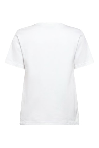 T-shirt Maud Emb - Blanc