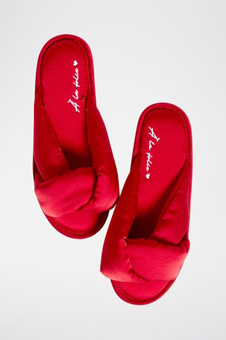 Pantoffels - Rood