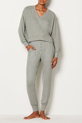 Sweater Lulaby - Gemêleerd Olijfgroen