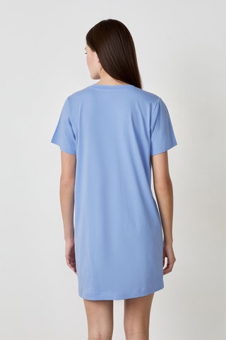 Chemise de nuit - Bleu cobalt