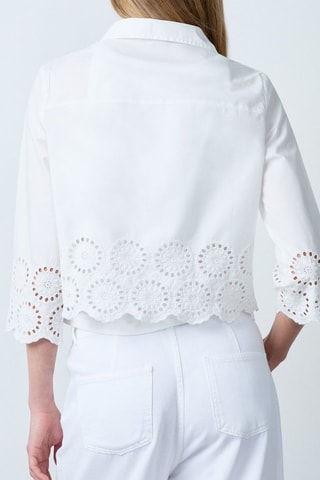 Blouse Mordern Gypset - Wit