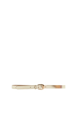 Buffelleren Riem - Goudkleurig