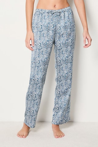 Broek Simeo - Petrolblauw