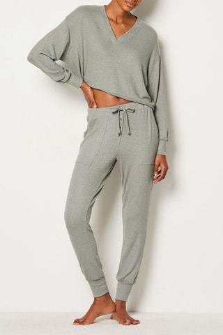 Joggingbroek Lulaby - Gemêleerd Olijfgroen