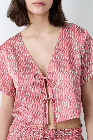 Pyjamatop Kasbah Escape - Roze