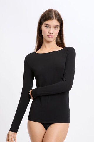 Top Warm me up - Zwart