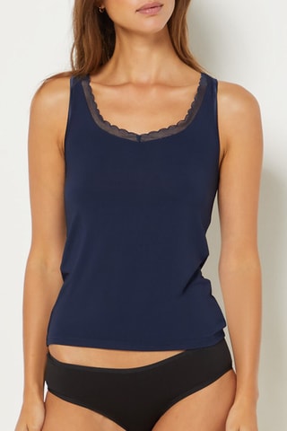 Top Warm - Azul noche - Etam