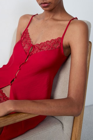 Slipdress Saint Valentin - Rood