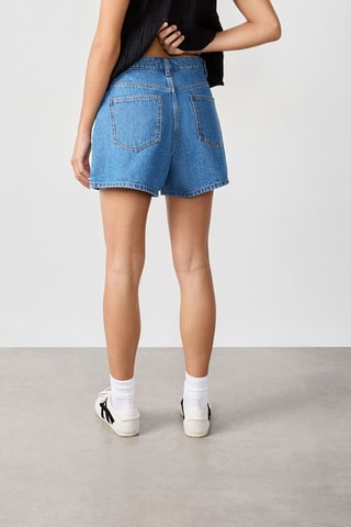 Spijkershort Essentiel - Blauw