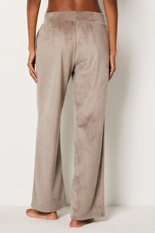 Velours Broek Lorena - Taupe