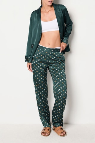 Pantalon Bisa - Vert émeraude - Etam