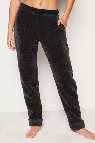 Velours Broek Mirya - Zwart