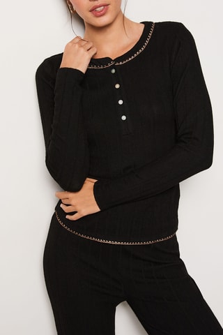 Top Maidy - Zwart