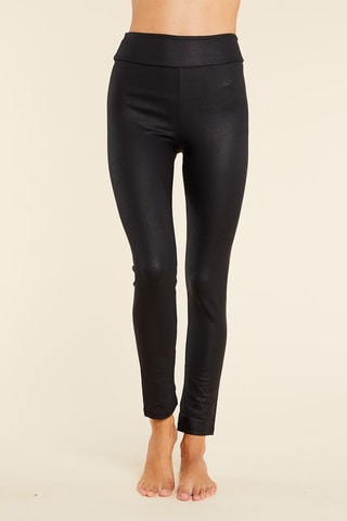Legging Hoge Taille Fashion - Zwart