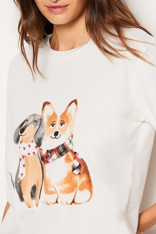 T - shirt Gunter -  Ecru - Etam