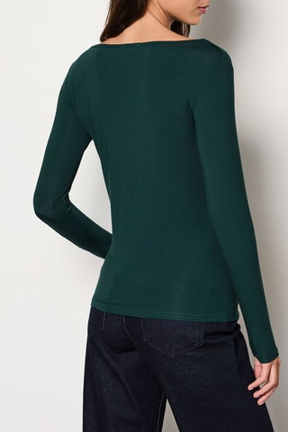T-shirt Warm Me Up -  Groen
