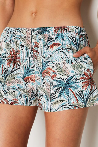 Short Sofi - Wit en Hemelsblauw
