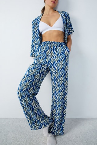 Pantalon Ilian - Bleu cobalt