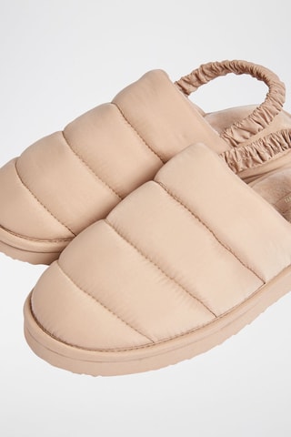 Pantoffels - Taupe
