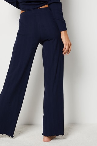 Pantalon de pyjama  - Coly -  Bleu marine - Etam