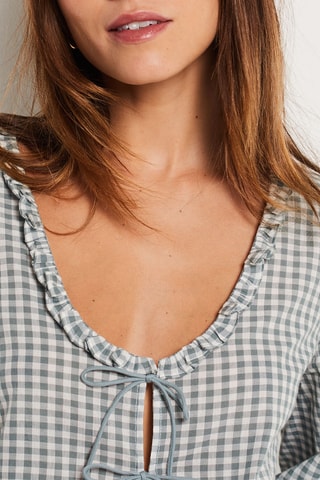 Blouse Wael - Zeegroen