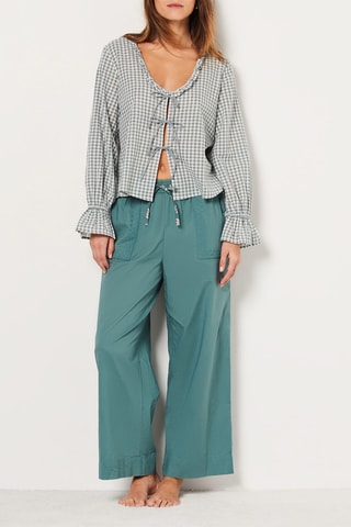Blouse Wael - Zeegroen