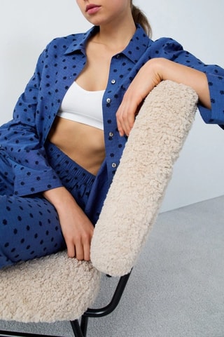 Blouse - Kobaltblauw