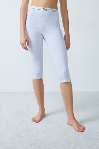 Cycliste Cozy - Gris clair