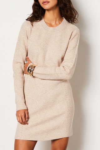 Trui-jurk Franceska - Beige