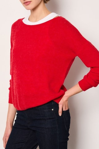 Wollen Trui Essential - Rood