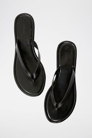 Leren Sandalen - Zwart